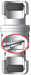 Standard Check Valve cutaway