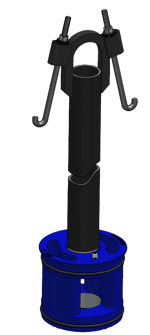 8 inch Spool  Lift Pipe-1