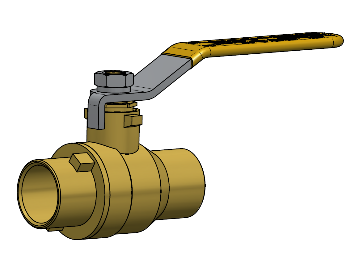 How to Install a Solder Ball Valve